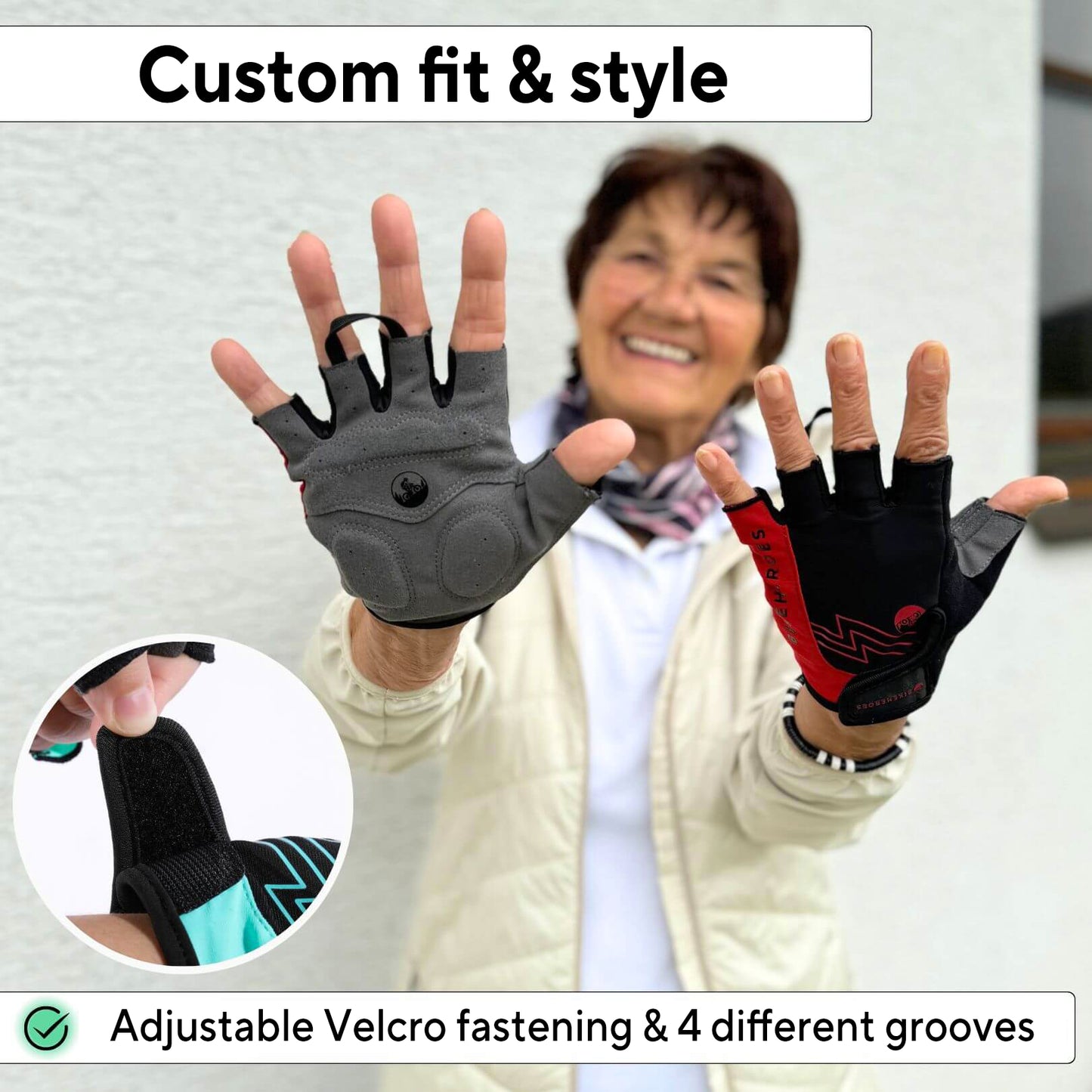Nuvoria® Grip Pro cycling gloves